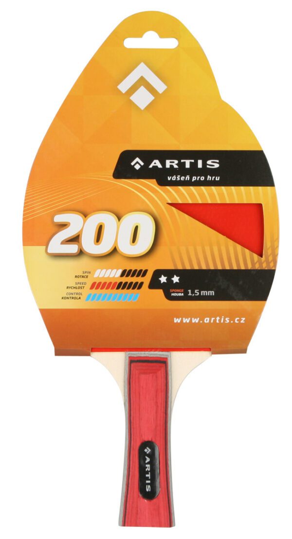 Pálka na stolní tenis pro začínající hráče a rekreační ping-pong.