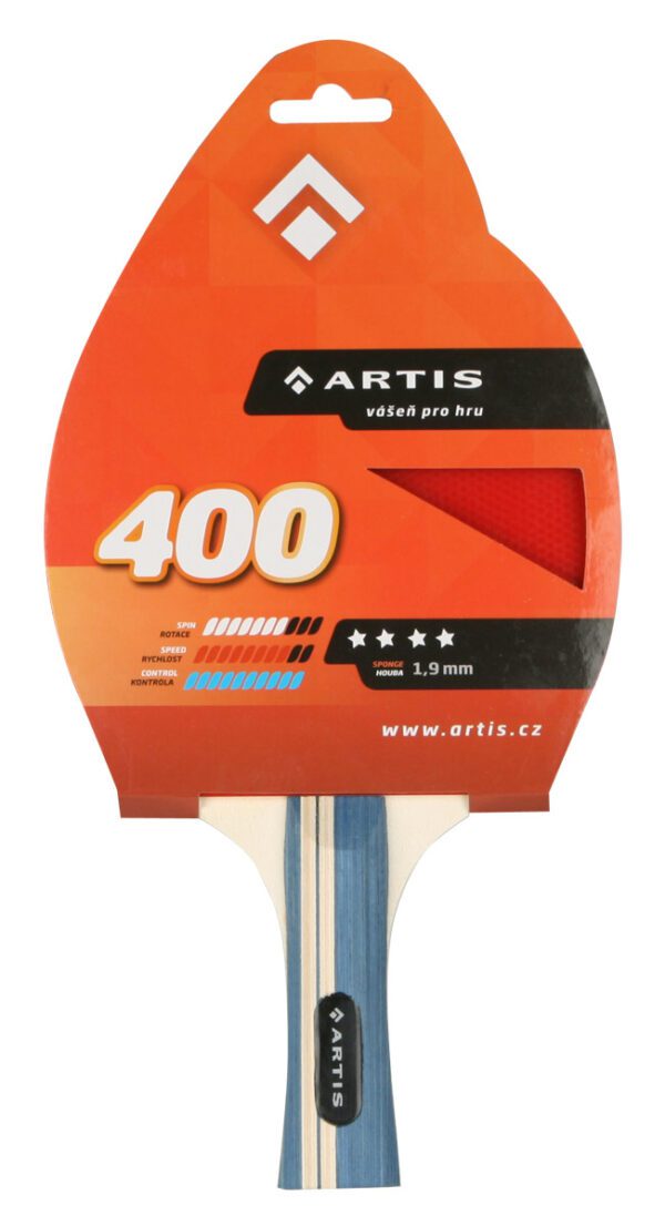 Pálka na stolní tenis pro sportovní hru.