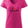 Tričko Artis I Love Discgolf – purpurová