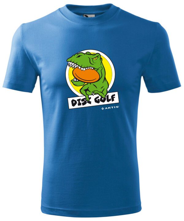 Dětské tričko s discgolfovým motivem.