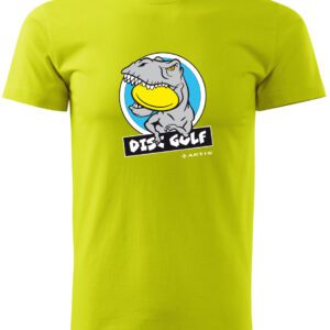 Pánské tričko s discgolfovým motivem.