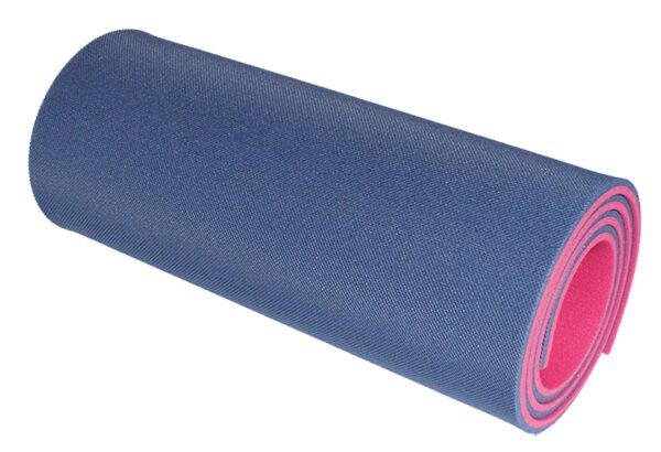 Dvouvrstvá karimatka 180 x 50 cm. Tloušťka 12 mm.