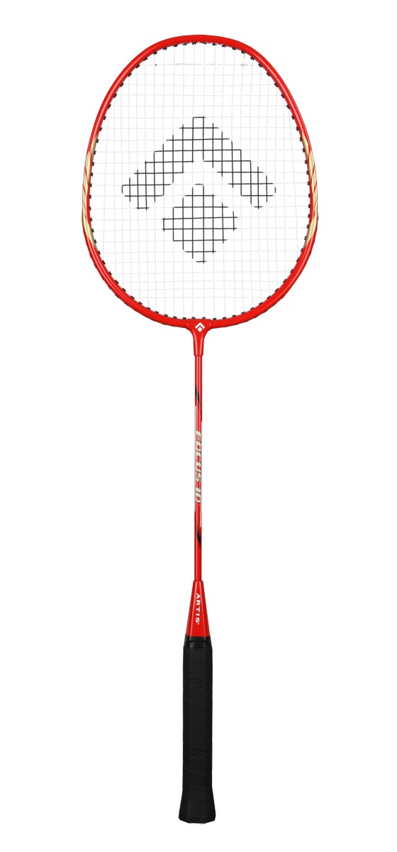 Badmintonová raketa z hliníkové slitiny pro rekreační hráče.