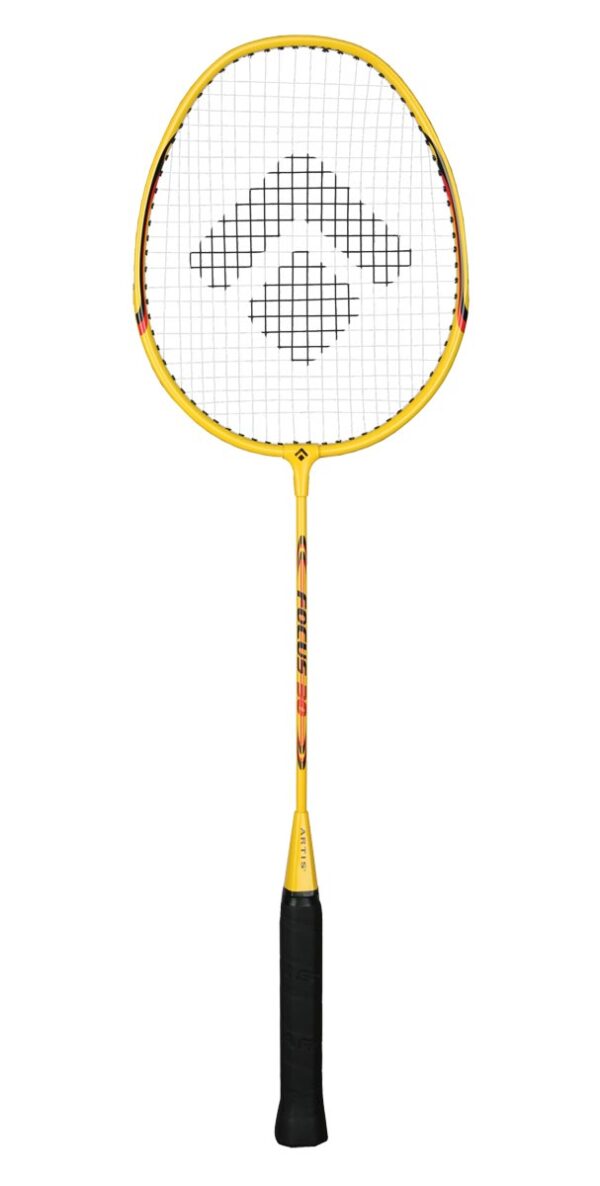 Badmintonová raketa z hliníkové slitiny pro rekreační hráče.