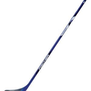 Dřevěná dětská hokejová hůl 80 cm s plastovou lopatkou.
