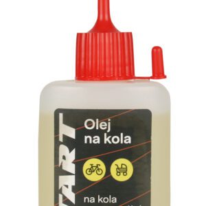 Olej na jízdní kola v olejničce.