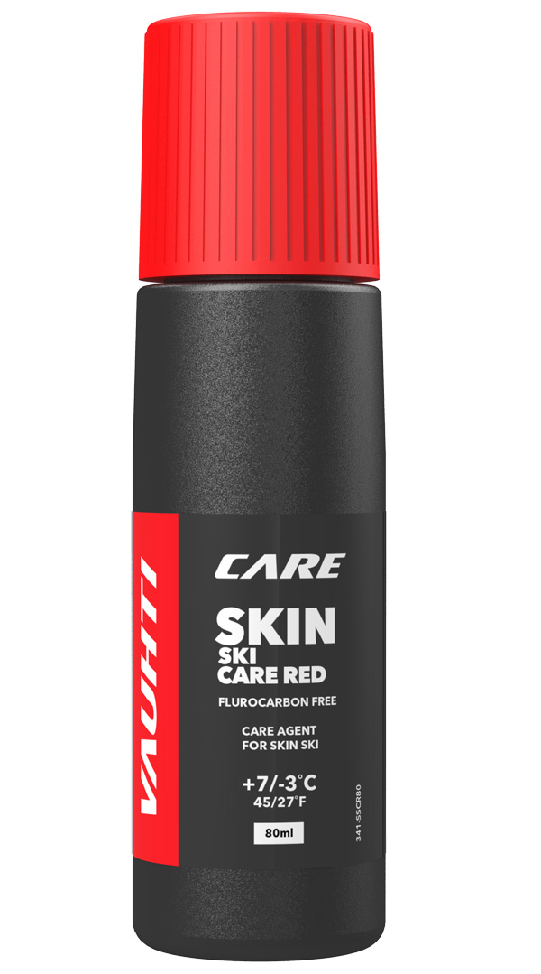 Ochranný prostředek pro protismykové lyžařské pásy SKIN. Bez obsahu fluoru.