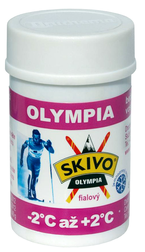 Běžecký stoupací vosk pro rekreační lyžaře.