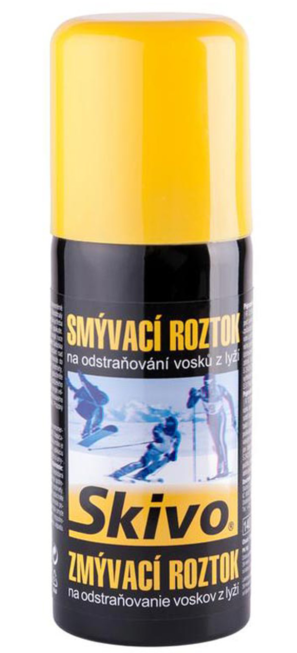 Smývač na odstraňování vosků ze skluznice lyží.