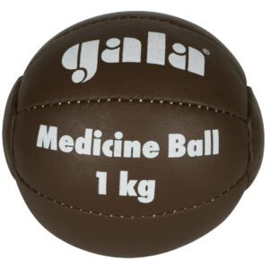 Posilovací míč z umělé kůže.