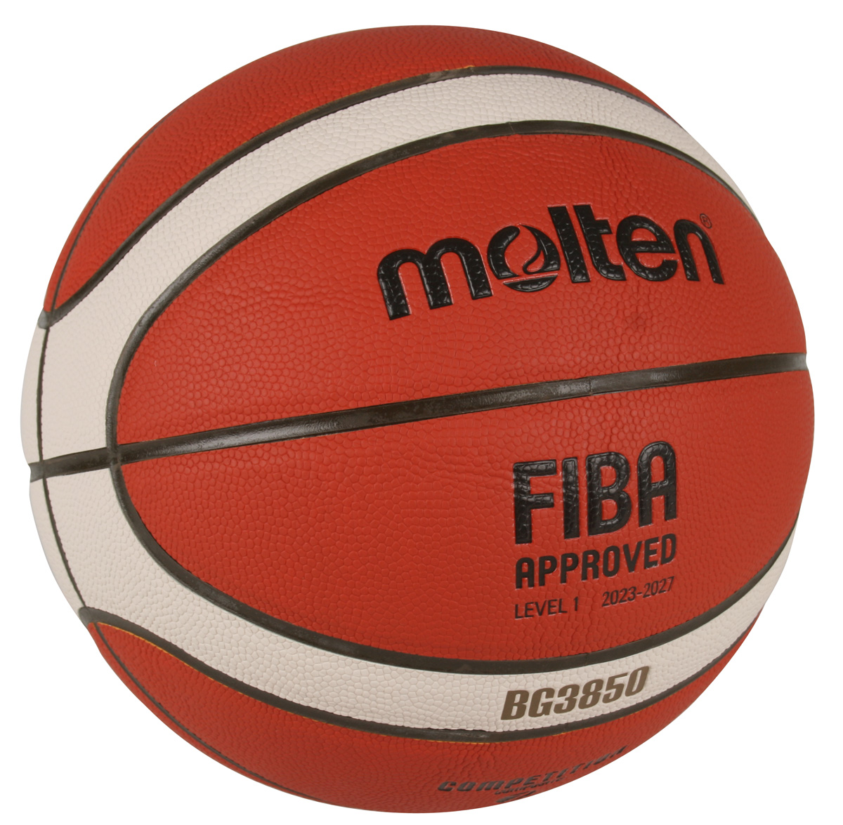 Universální basketbalový míč vhodný pro vnitřní i venkovní hru.