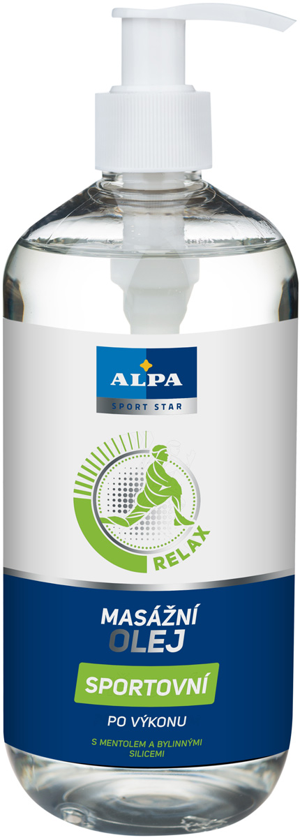 ALPA masážní olej Sportovní 500 ml