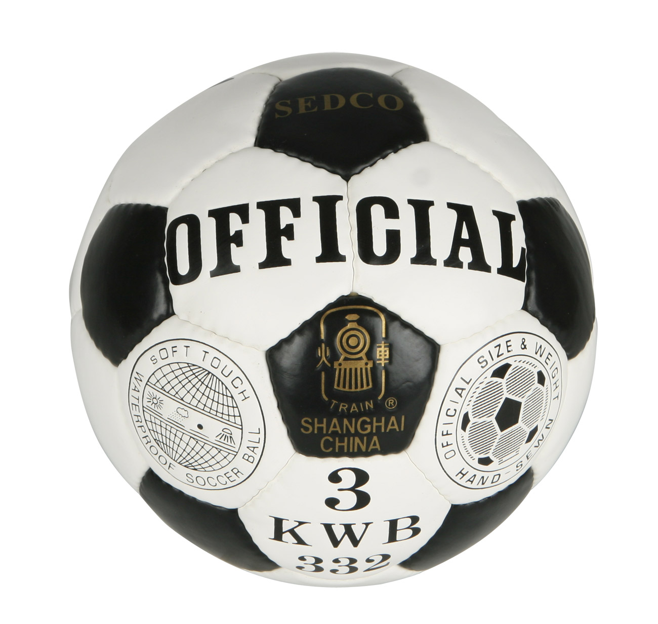 Fotbalový míč OFFICIAL KWB – 3