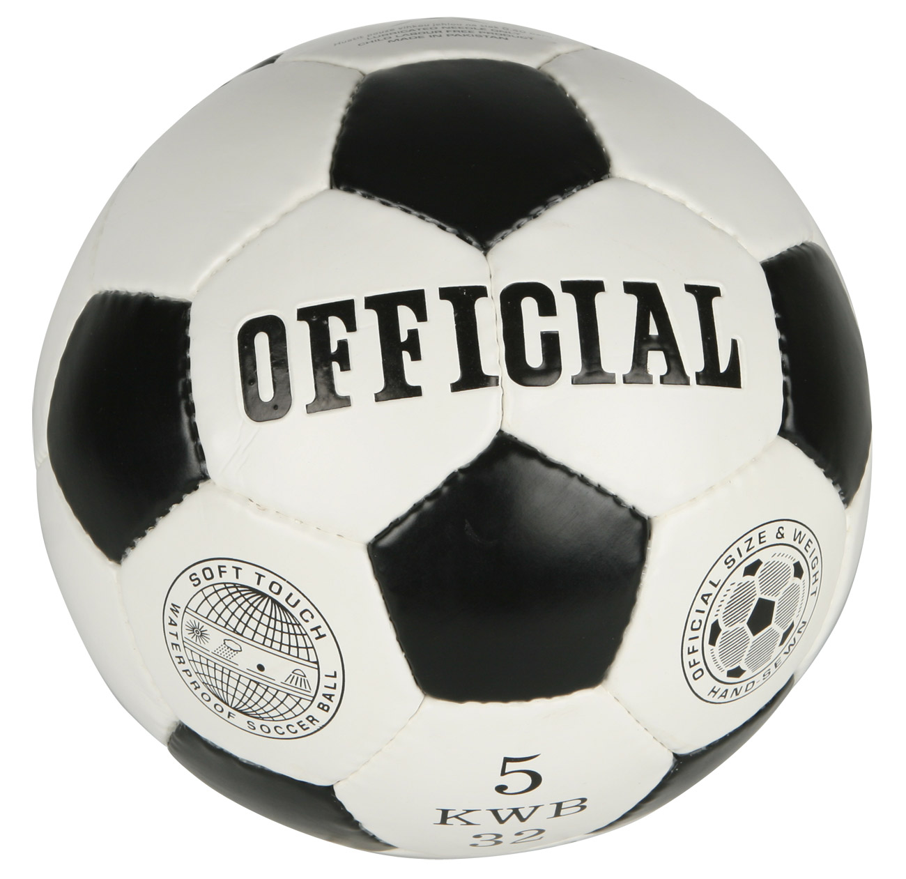 Fotbalový míč OFFICIAL KWB – 5