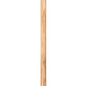 Dřevěné kánoistické pádlo. List s kováním.
