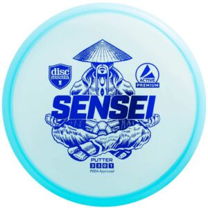 Průhledný discgolf putter disc 3 - 3 - 0 - 1