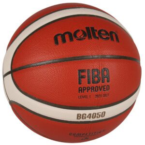 Basketbalový míč z umělé kůže pro dětské katagorie. Velikost 5.