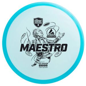 Průhledný discgolf mid range disk 4 - 3 - 0 - 2