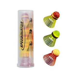 Sada náhradních míčků na speedminton.