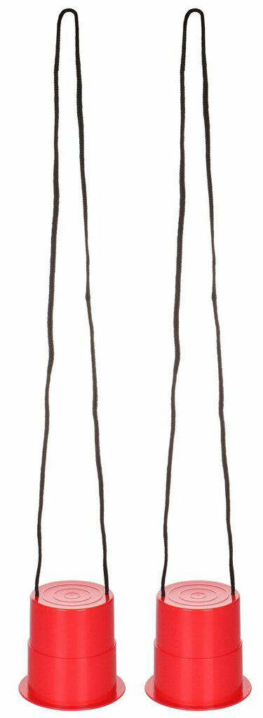 Mini chůdy Steppers – červená