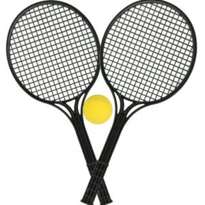 Souprava pro soft tenis - 2 rakety a míček.