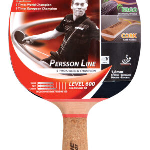 Pálka na stolní tenis s korkovým gripem.
