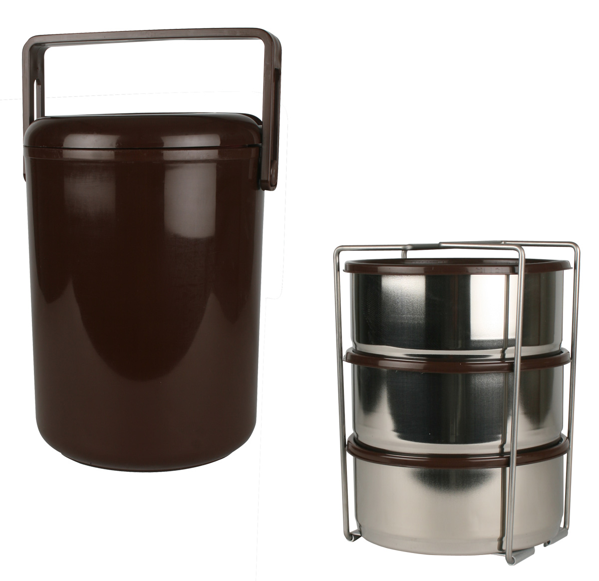 Jídlonosič ALB TERMO nerez – plast