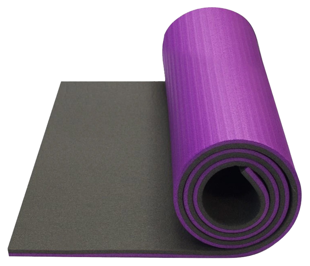 Karimatka Fitness Super Elastic fialovo-šedá