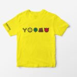 Yedoo Tričko Yedoo Emoji dětské - yellow 3-4