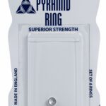 Harrows Kroužky Harrows Pyramid Rings - silver