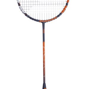 Karbonová badmintonová raketa se zvětšenou plochou.