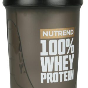 Šejkr pro přípravu proteinového koktejlu.