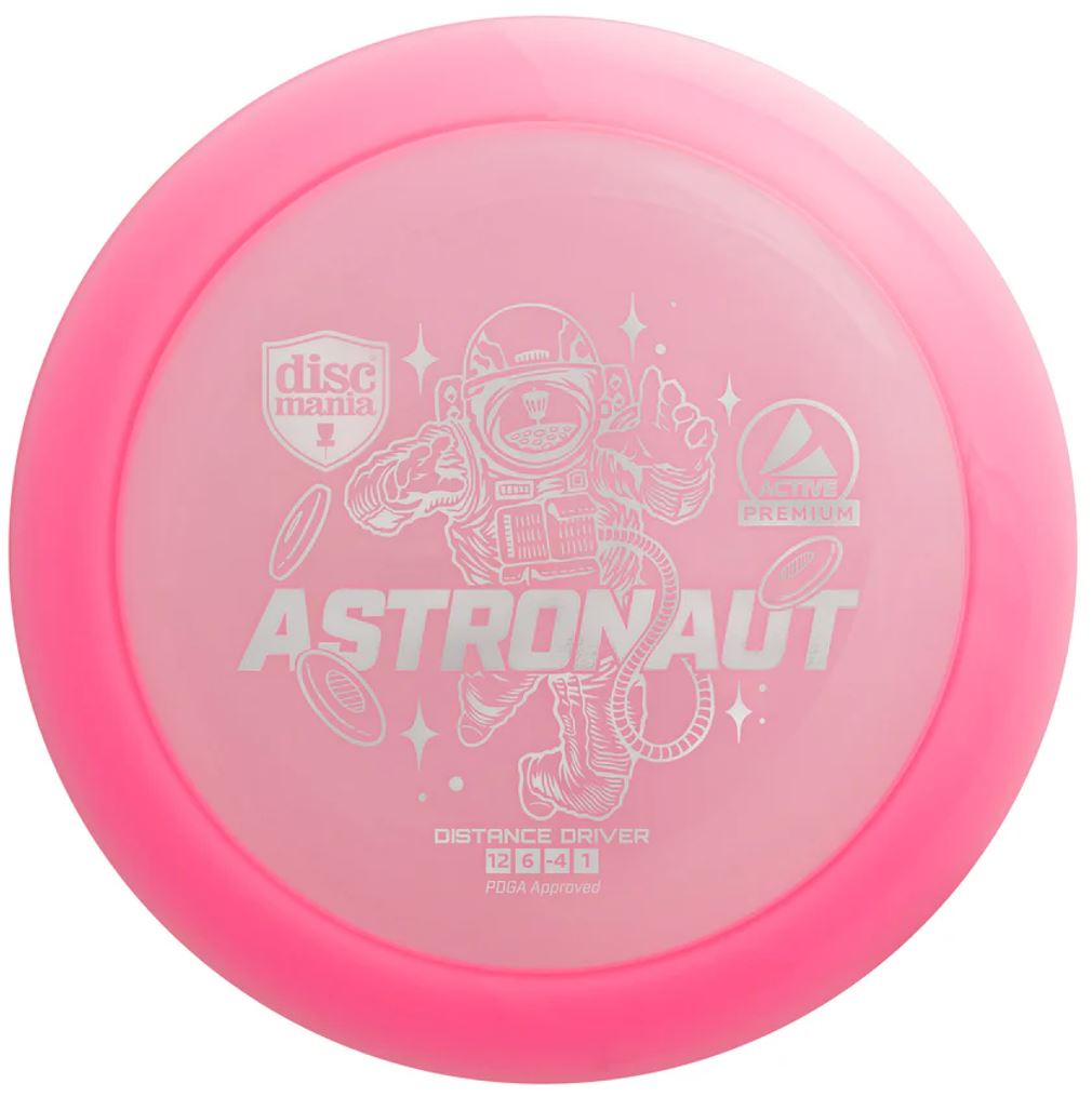 Průhledný discgolf  driver disc 12 - 6 - -4 - 1