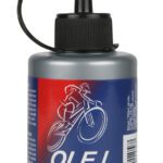 Olej na jízdní kola v olejničce.