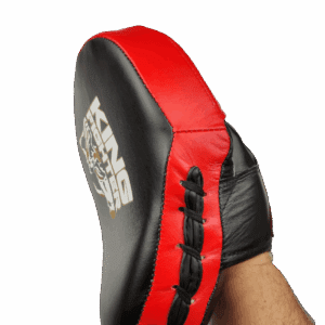 Boxerské lapy King Fighter červená/černá | JustBest.cz
