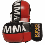 King Fighter MMA rukavice double (červená/černá) velikost: M | JustBest.cz
