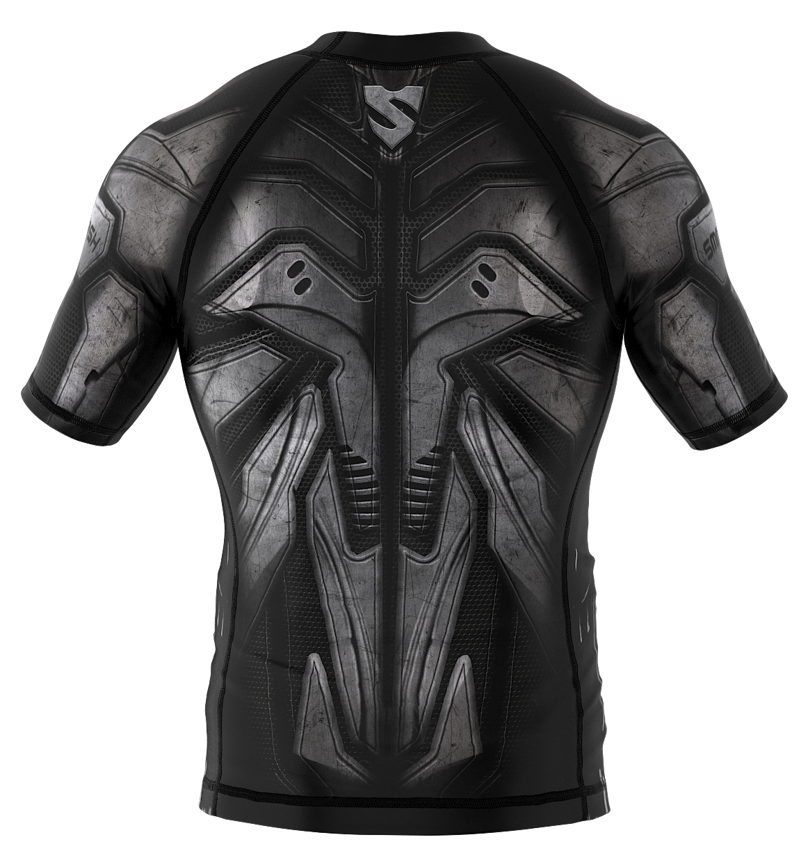 SMMASH Rashguard krátký rukáv (DARK KNIGHT) velikost: L