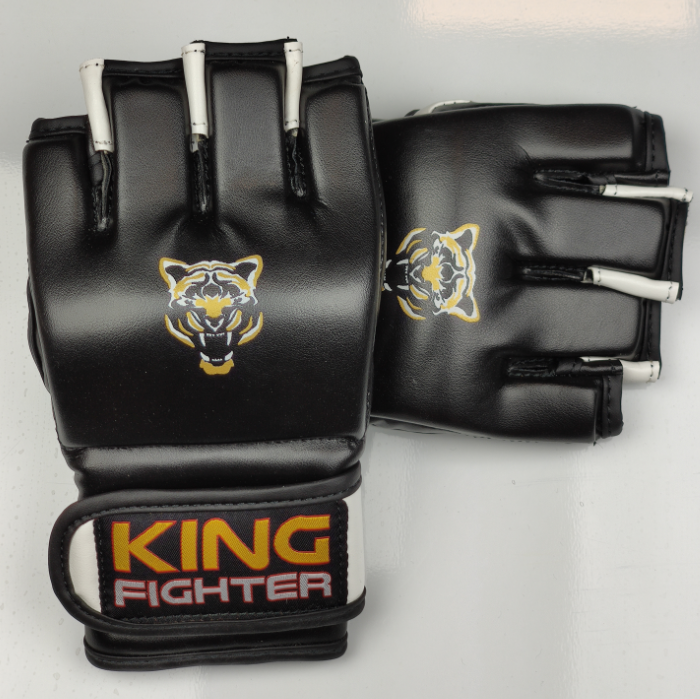 MMA rukavice King Fighter GOLD tiger velikost: L