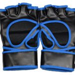 MMA rukavice King Fighter PU (černá/modrá) velikost: L | JustBest.cz