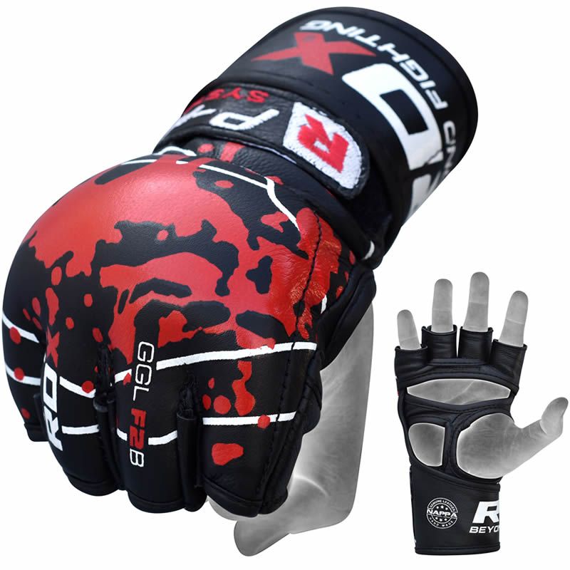 RDX MMA rukavice bloody velikost: L