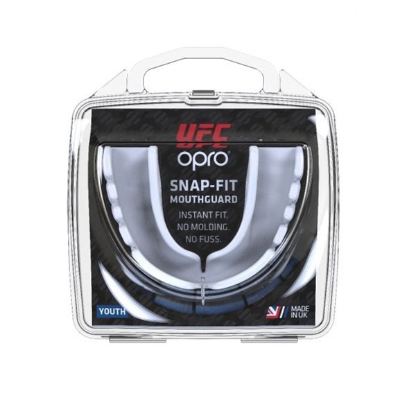 Chrániče zubů OPRO UFC Snap Fit junior (bílé)