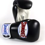 Boxerské rukavice Sandee černá/bílá váha/velikost: 10 | JustBest.cz