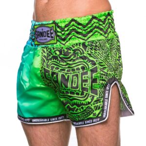 Thai trenky Sandee Warrior (zelená/modrá) | JustBest.cz