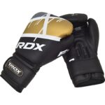Boxerské rukavice RDX černá/zlatá váha/velikost: 10 | JustBest.cz
