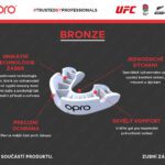 Chrániče zubů OPRO UFC bronze (červená) | JustBest.cz