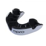 Chrániče zubů OPRO Silver SENIOR(bílá/černá)