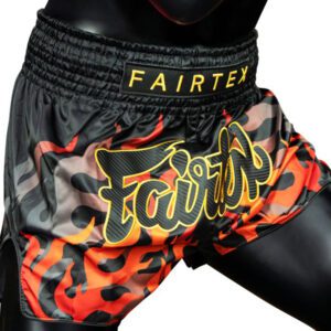 Muay thai trenky Fairtex - Volcano váha/velikost: L | JustBest.cz