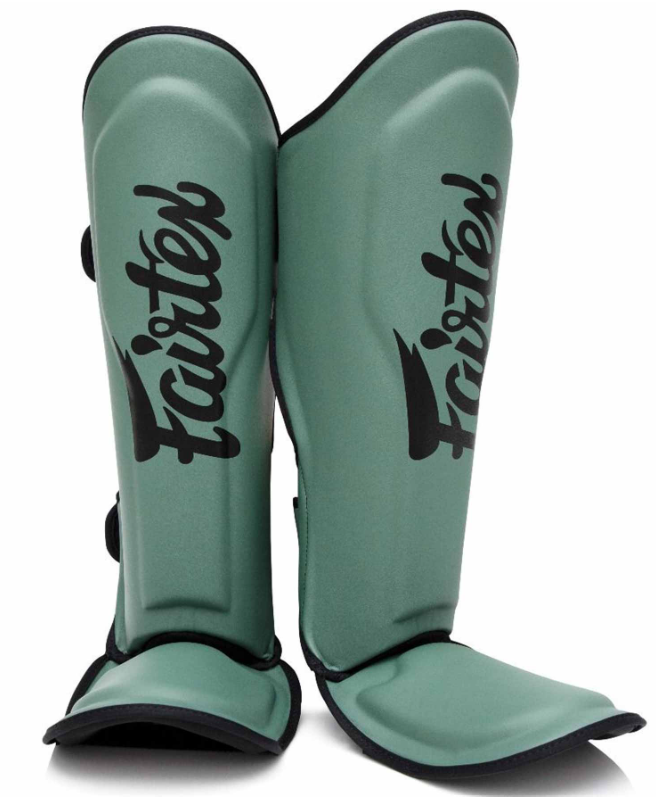 Chrániče holení Fairtex – zelené váha/velikost: L