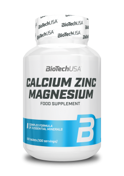 BioTech Calcium Zinc Magnesium 100 tbl