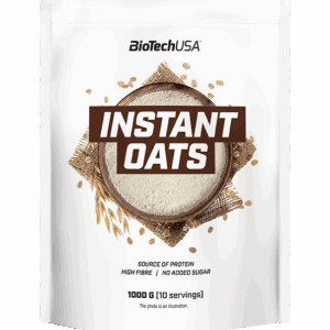 BioTech Instant Oats 1000 g příchutě: lískový oříšek | JustBest.cz
